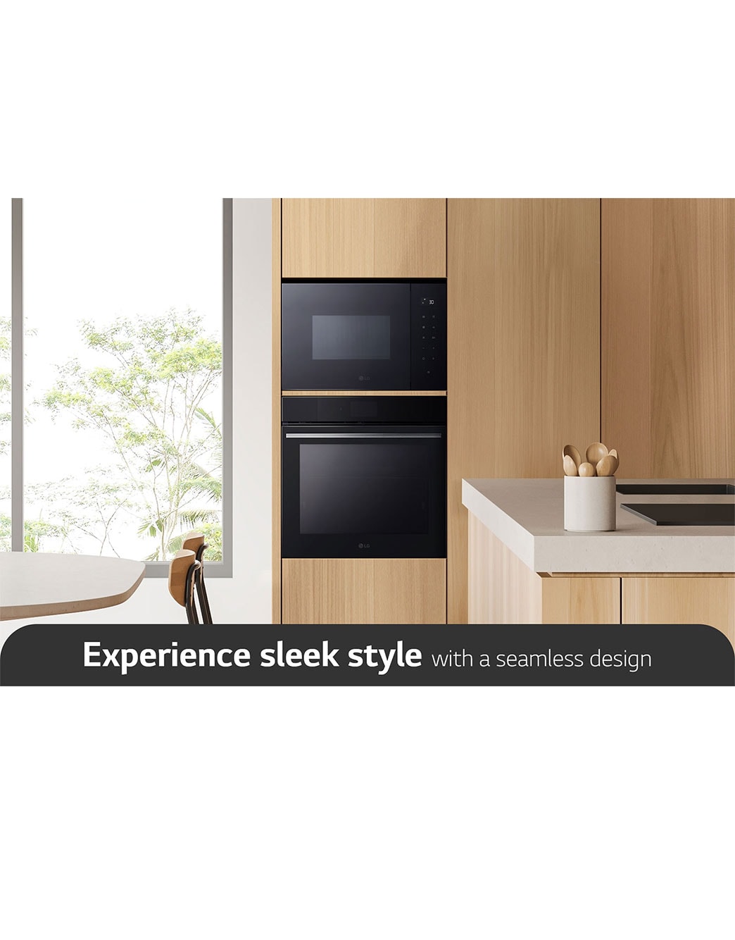 LG Built-in Microwave Oven, Stainless Steel, Design, MGBZ2593F