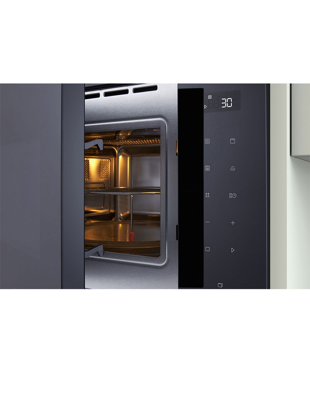 LG Built-in Microwave Oven, Stainless Steel, Grill_detail view, MGBZ2593F