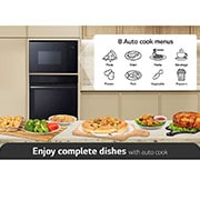 LG Built-in Microwave Oven, Stainless Steel, AutoCook, MGBZ2593F, thumbnail 13