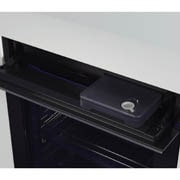 LG 2024 LG InstaView Oven 76 Liters, A++, Air Fry & Steam Sous-Vide, top perspective vew, WSED7667M, thumbnail 9