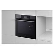 LG 2024 LG InstaView Oven with A++ Energy Efficiency, Air Fry & Air Sous-Vide, Right side view, WSED7665B, thumbnail 3