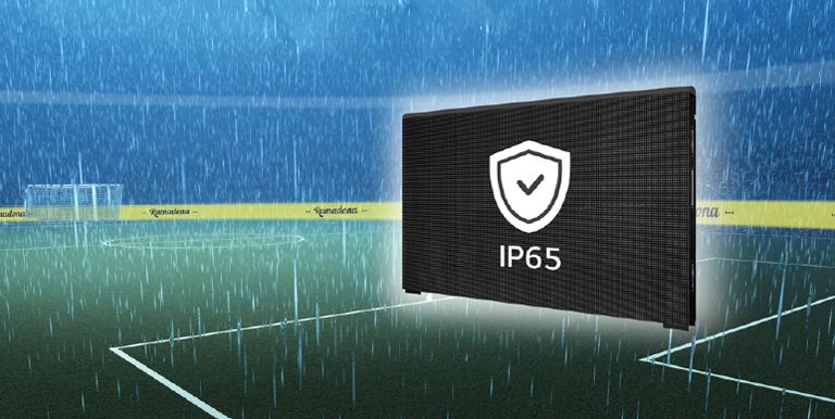 The IP65 certified cabinet allows GPEJ series to work well even in rainy weather.