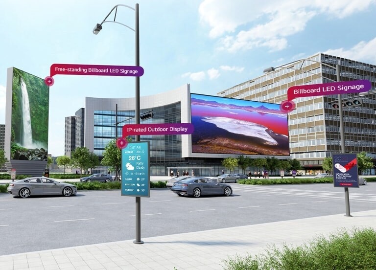 Explore more showroom at<br>LG Digital Connect2