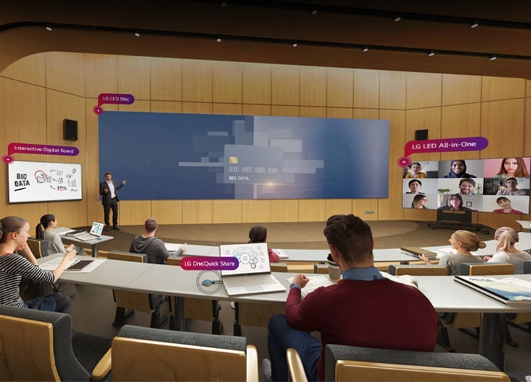 Explore more showroom at<br>LG Digital Connect2