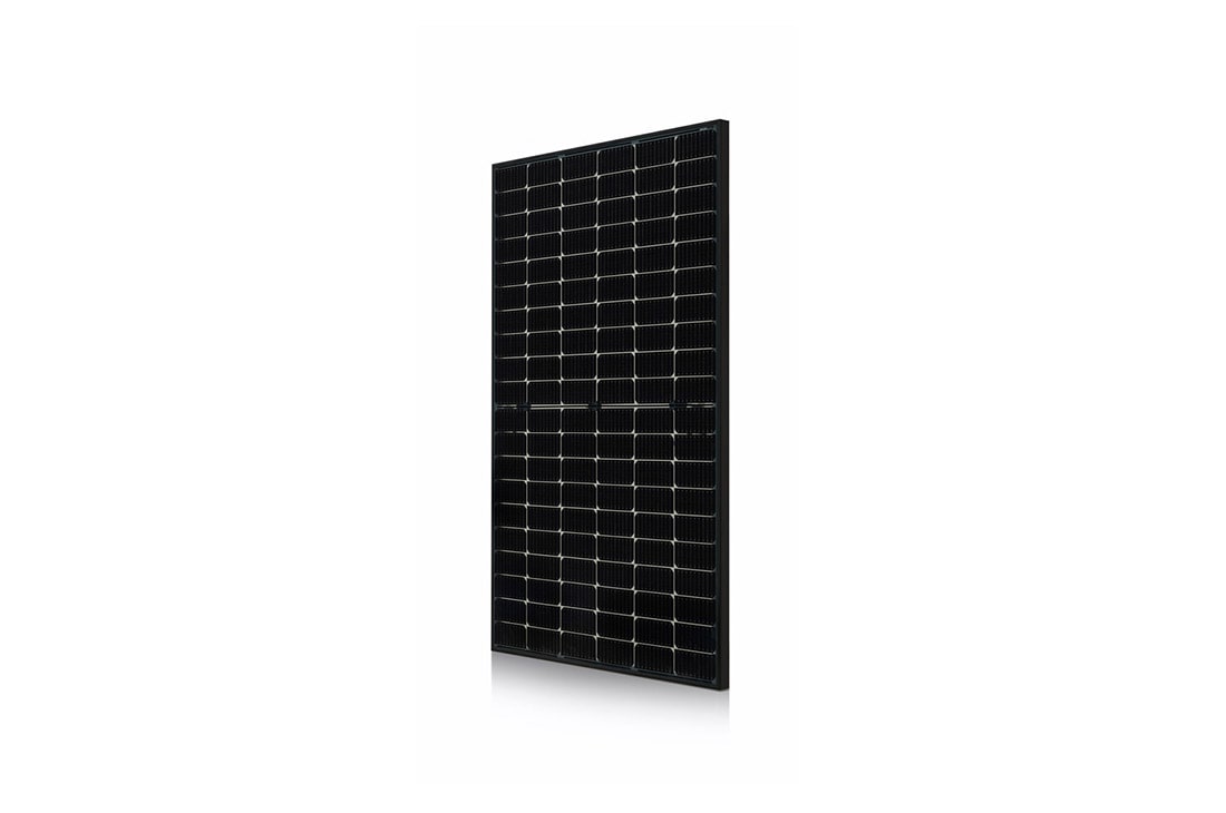 LG NeON H BiFacial, 15 degree side view, LG360N1T-E6