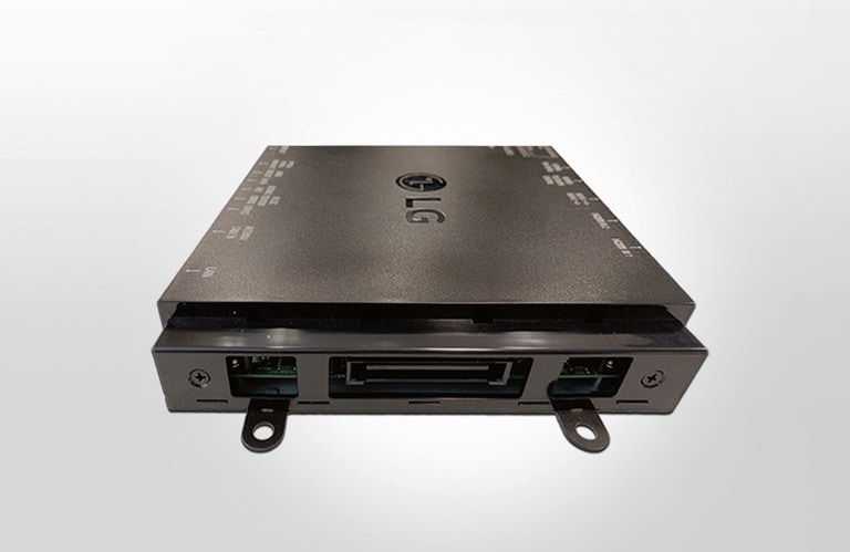 STB-6500 has side connector that can extend additional 3rd party external modules.