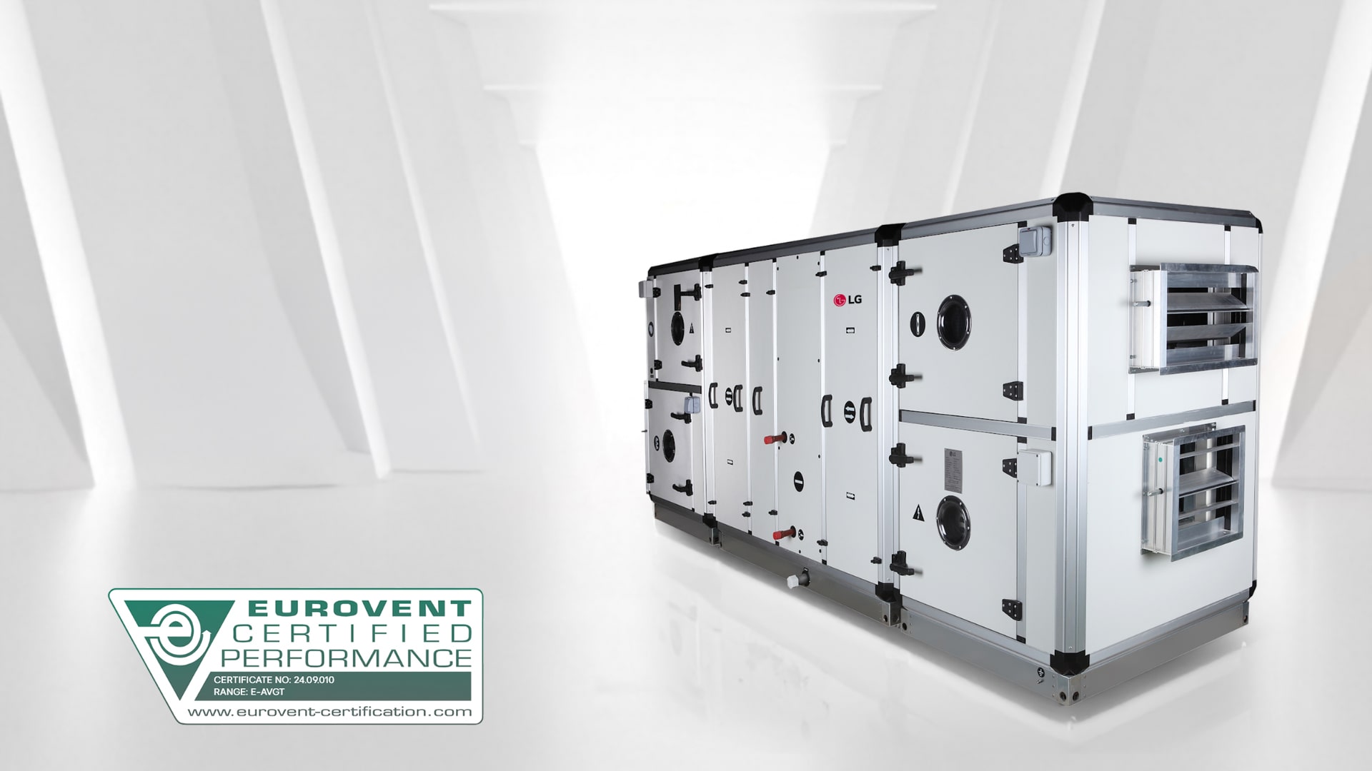 LG's AHUs  has received the Esteemed Eurovent Certification