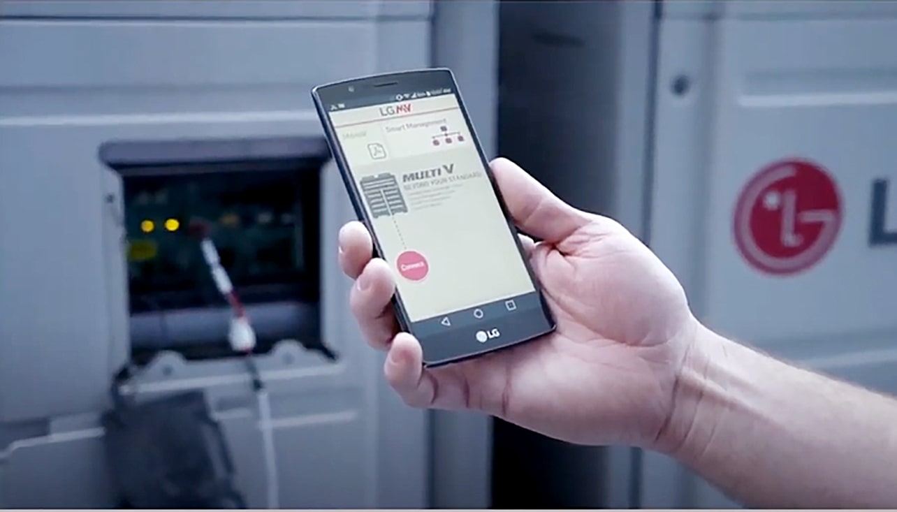 Using the control system with the mobile phone
