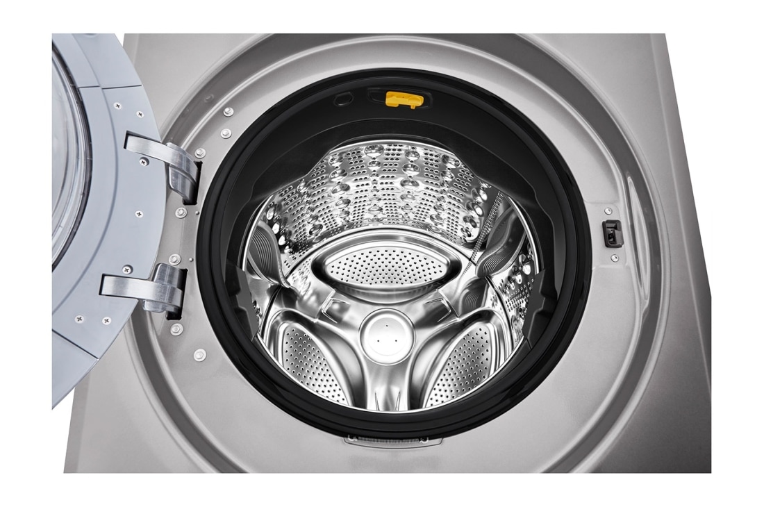 LG 3.7 cu.ft Standard Capacity Frontload Washer, Washer drum view, FH069FD2MS, thumbnail 3