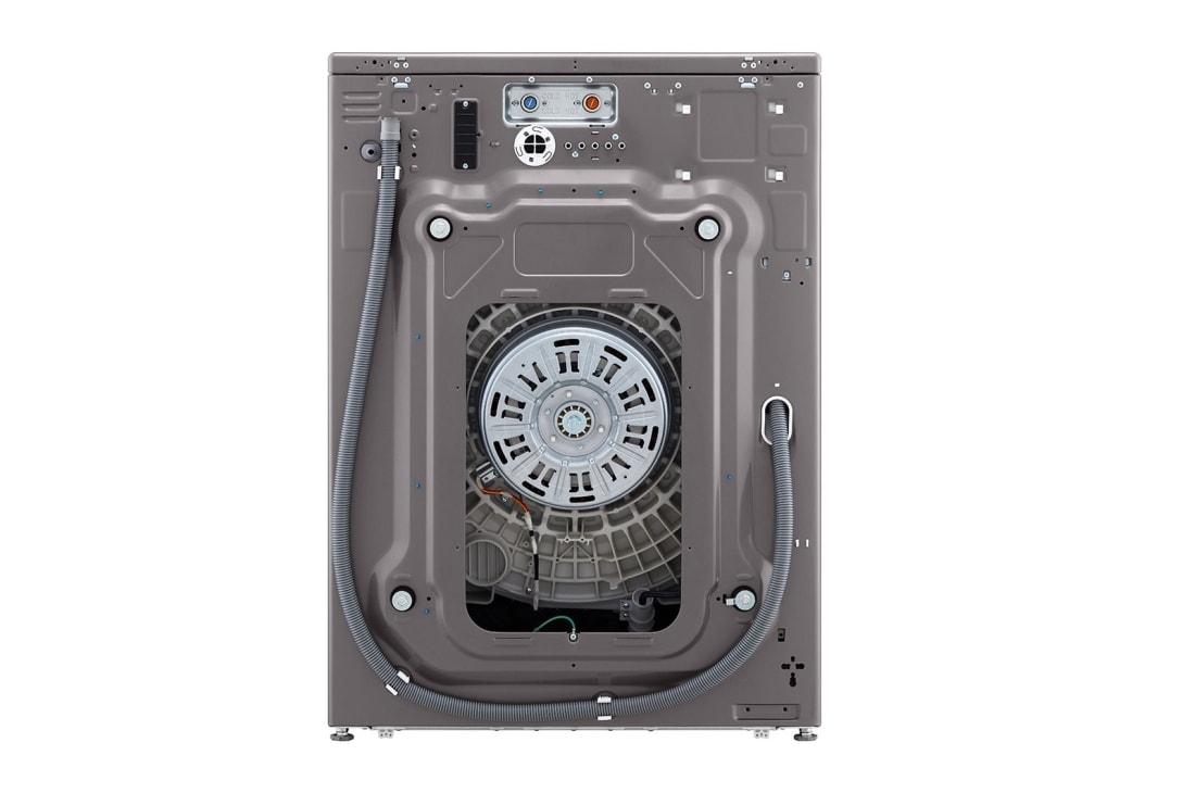 LG 3.7 cu.ft Standard Capacity Frontload Washer, back view, FH069FD2MS, thumbnail 4