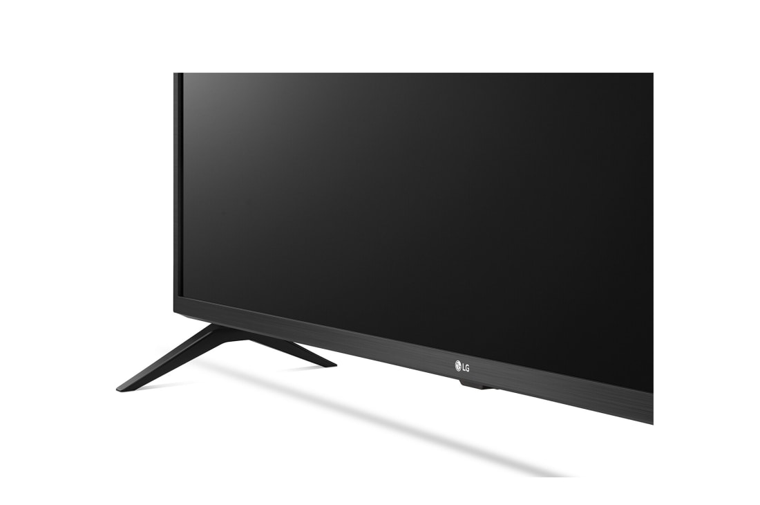 LG 4K UHD Hospitality TV with Pro:Centric Direct, close-up image of bottom left corner, 55US660H, thumbnail 8