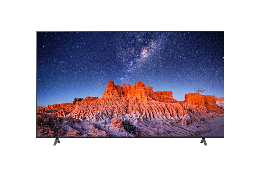 LG 2023 LG 4K UDH Smart TV, 75 inch, Front view with infill image, 75UQ801C0LD