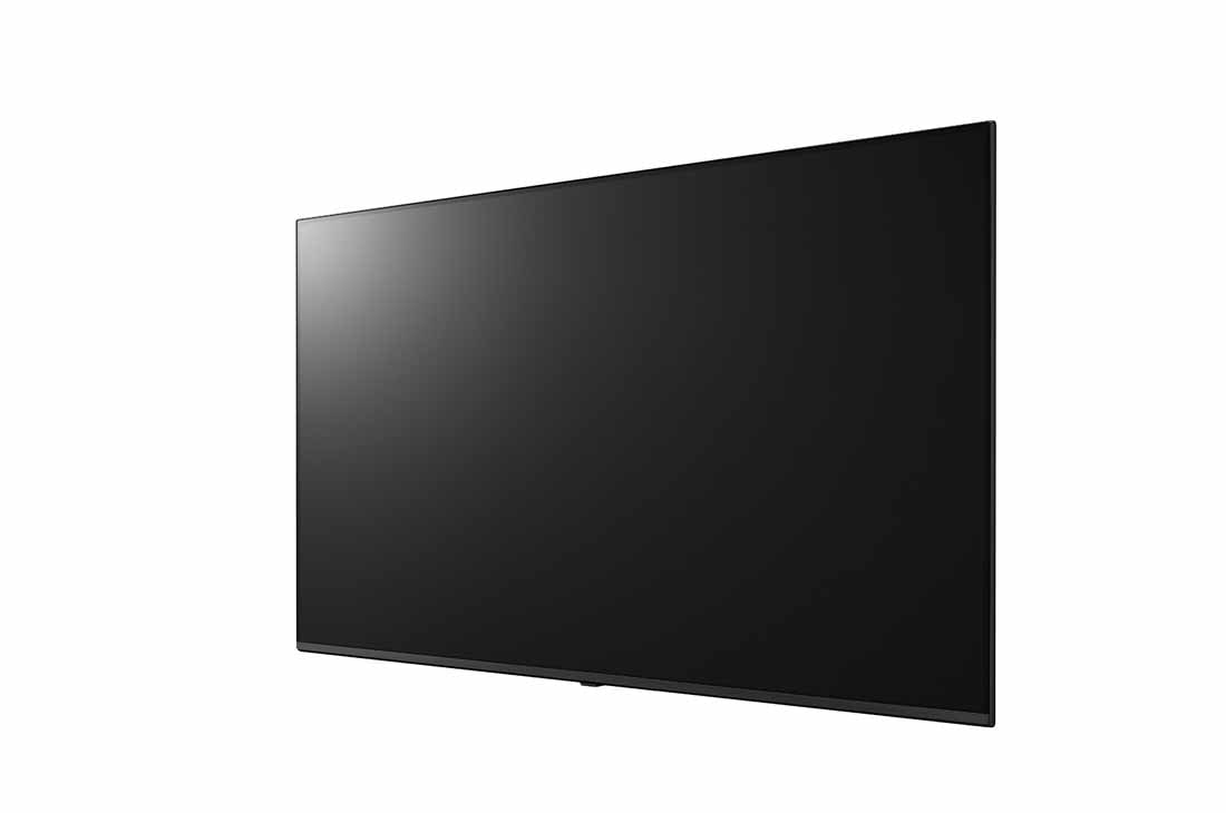 LG 43'' Pro:Centric Commercial TV with UHD Clarity, -45 degree side view, 43UM662H0LC, thumbnail 4