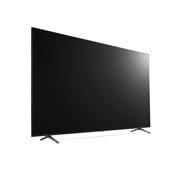 LG 75 inch 4K UHD Smart TV with ThinQ AI, +45 degree side view, 75UT801C0LA, thumbnail 6