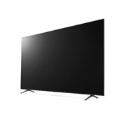 LG 65 inch 4K UHD Smart TV with ThinQ AI, -45 degree side view, 65UT801C0LA, thumbnail 4