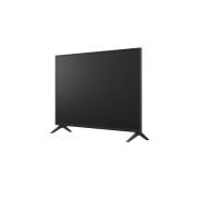 LG 43 Inch LG UHD 4K Hotel TV with Pro:Centric Solutions, Google Cast & AirPlay Integration, -45 degree side view, 43UK660H0LA, thumbnail 3