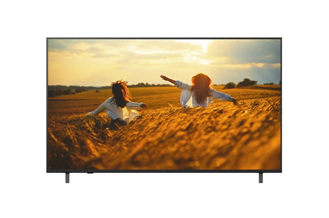 LG 65 Inch LG UHD 4K Hotel TV with Pro:Centric Solutions, Google Cast & AirPlay Integration, Front view with infill image, 65UK660H0LA