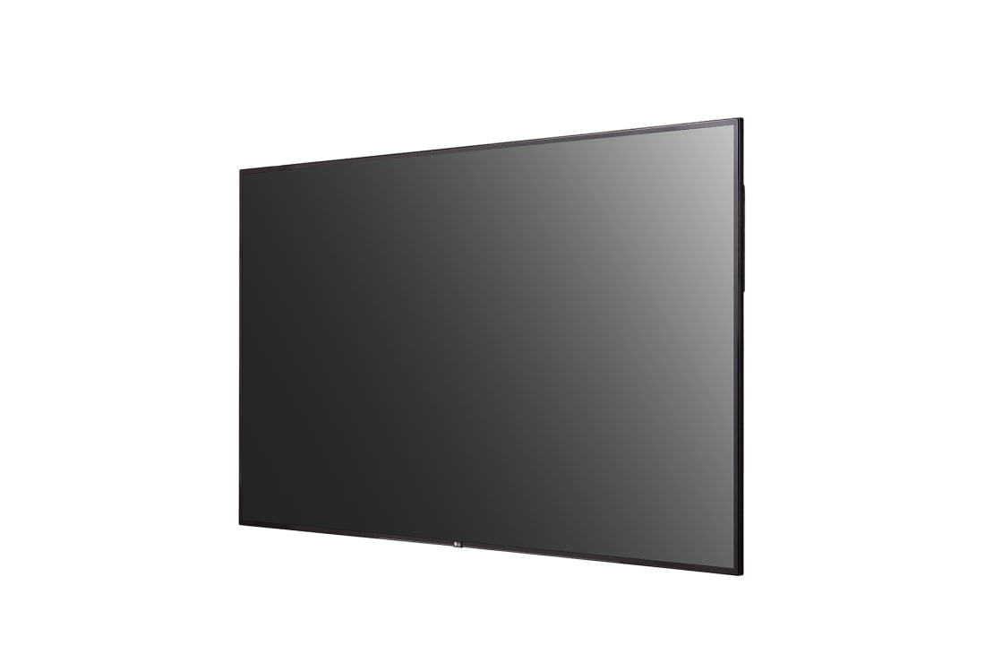 LG High Haze UHD Standard Signage, left 45 degree side view, 75UH5F-H, thumbnail 3