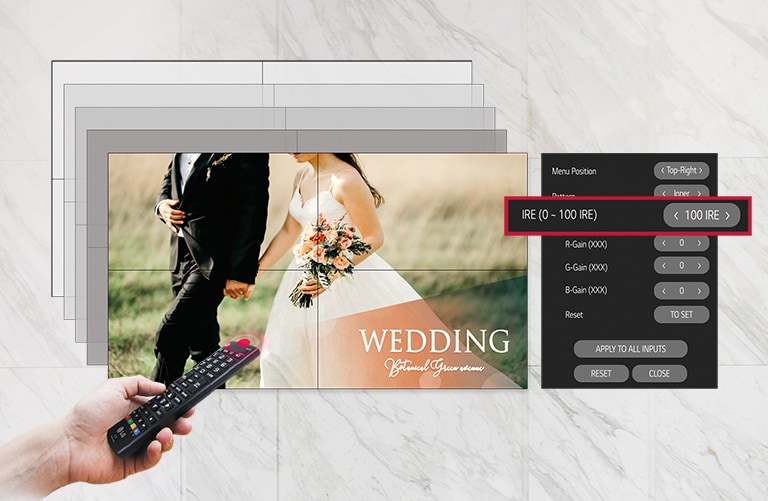 VL5G series can be more accurately adjust white balance.
