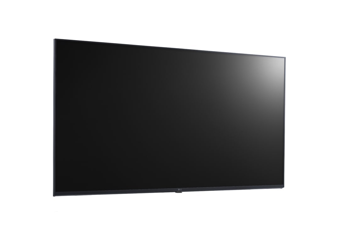 LG webOS UHD Signage, +15 degree side view, 43UL3J-B, thumbnail 6