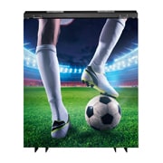 LG Outdoor Ribbon Board LED, Front view with infill image, GREF100-GN, thumbnail 1