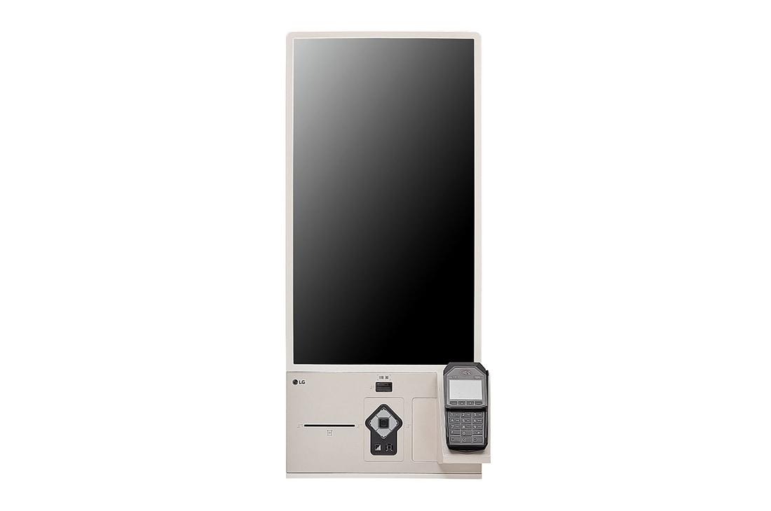 LG 2023 LG Countertop Kiosk for Self-ordering, Front view, 27KC3PK-C, thumbnail 2