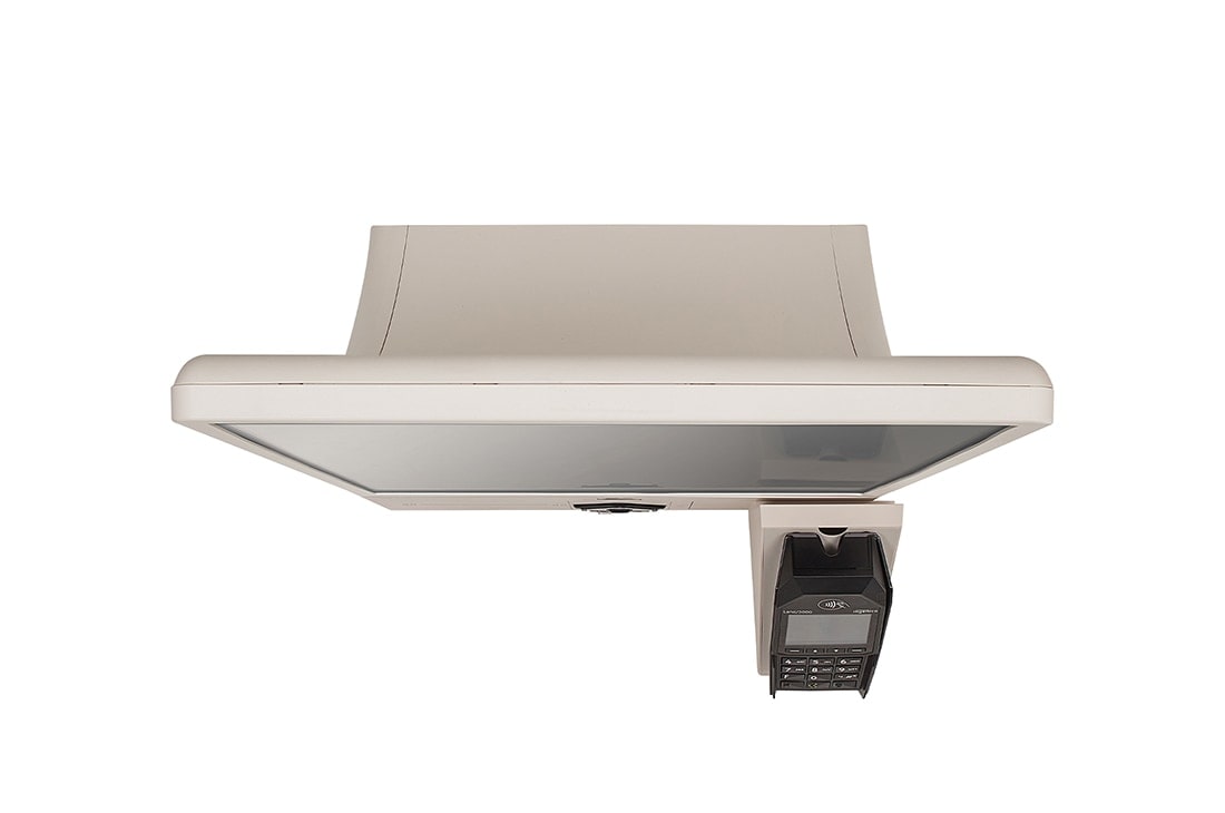 LG 2023 LG Countertop Kiosk for Self-ordering, Top view, 27KC3PK-C, thumbnail 8