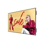 LG 2023 LG UHD Large Sinage Display, 98inch, -45 degree side view with infill image, 98UM5K-B, thumbnail 2