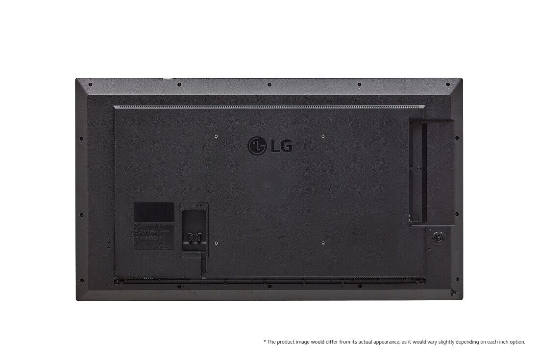 LG Narrow Bezel UHD Standard Signage, Rear view 2, 49UM5N-H, thumbnail 9