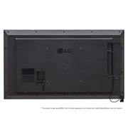 LG Narrow Bezel UHD Standard Signage, Rear view, 49UM5N-H, thumbnail 8