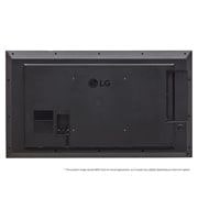LG Narrow Bezel UHD Standard Signage, Rear view 2, 49UM5N-H, thumbnail 9