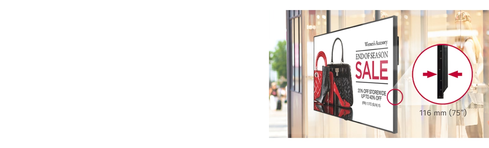 Sleek displays with slim bezels are positioned close to the window.