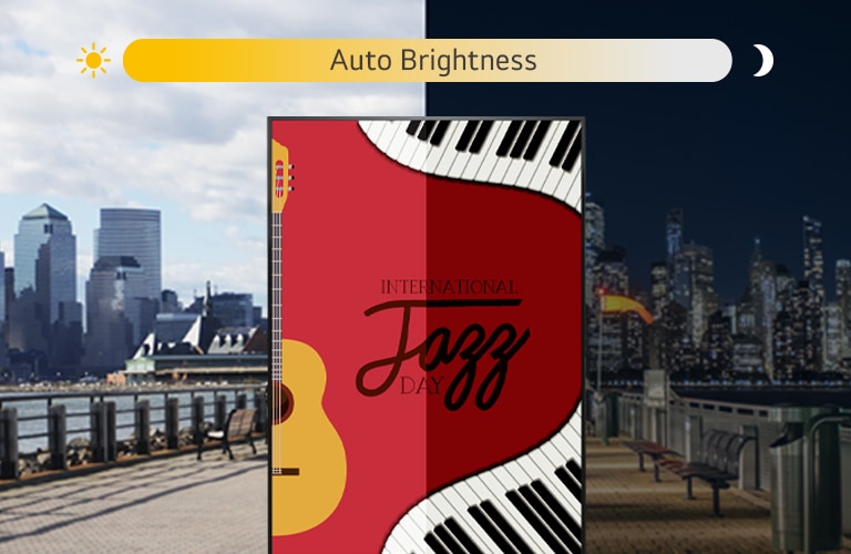 The XS2E screen can adjust its brightness automatically according to the ambient light.