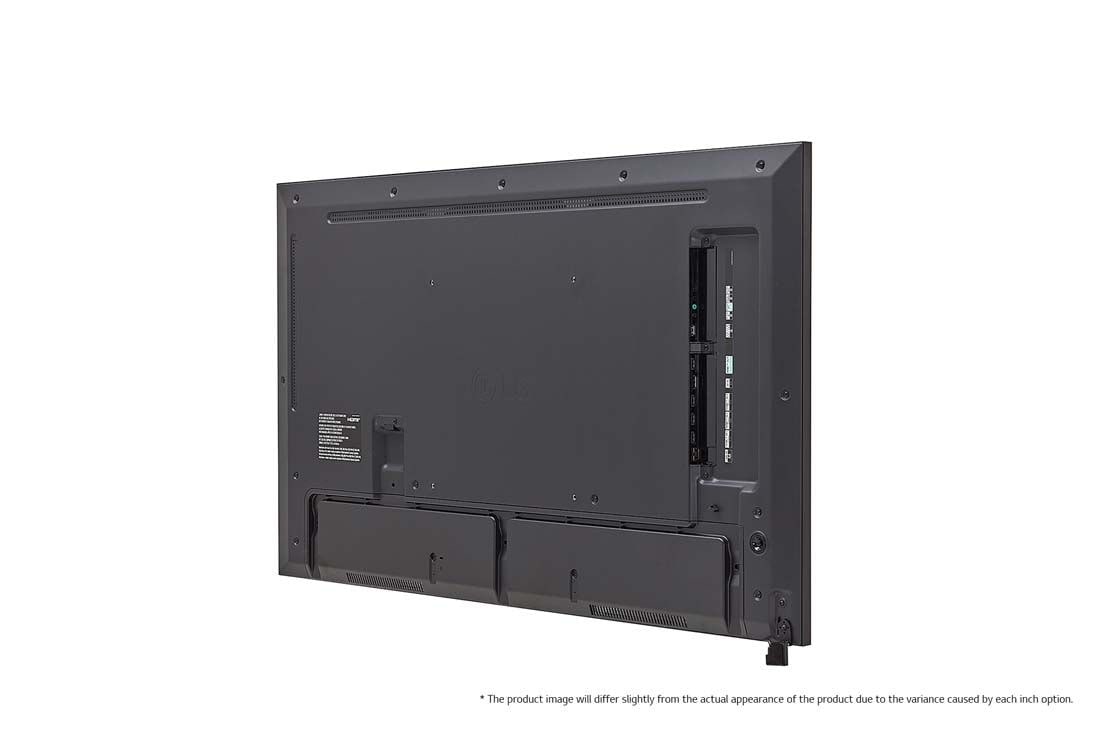 LG UHD Signage Display, -15 degree side rear view (* The product image would differ from its actual appearance, as it would vary slightly depending on each inch option.), 43UH7N-E, thumbnail 12