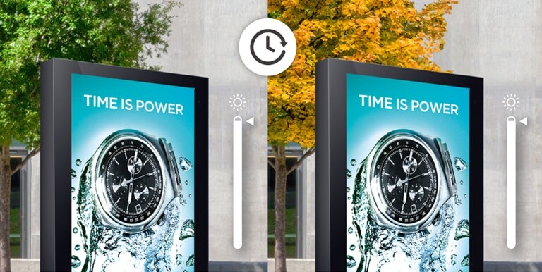 The 86XF3CK minimizes the change of the panel’s brightness over time.