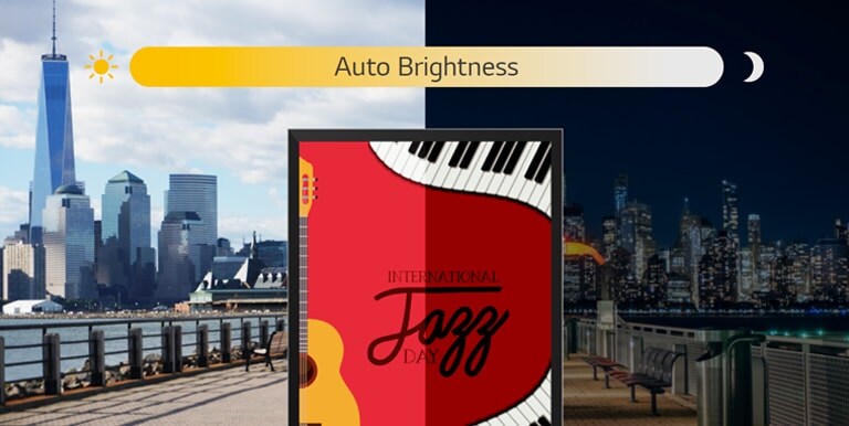 The 86XF3CK screen can adjust its brightness automatically according to the ambient light.