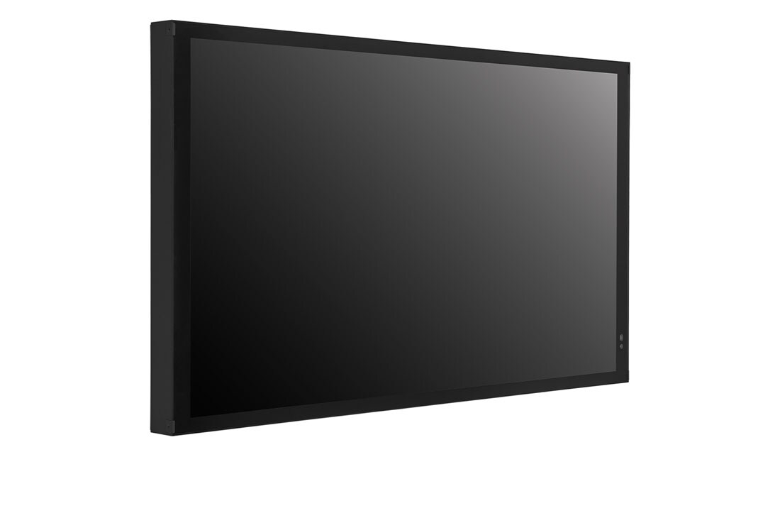 LG High-brightness IP-rated Outdoor Display, +45 degree side view, 55XE3P-B, thumbnail 5