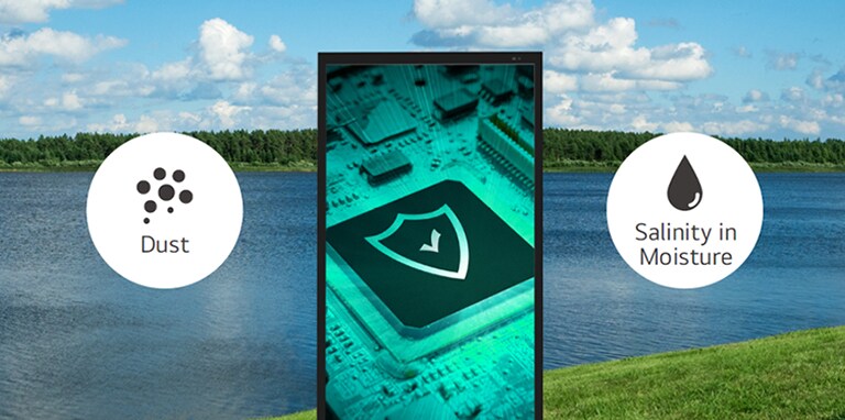 The XE3P has a conformal coating making it resistant to dust and salinity in moisture.