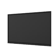 LG CreateBoard Standard, -45 degree side view, 75TR3DQ-B, thumbnail 3