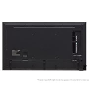 LG 55-inch UHD Signage Display - 55UH5N-M, Rear view (* The product image would differ from its actual appearance, as it would vary slightly depending on each inch option.), 55UH5N-M, thumbnail 8