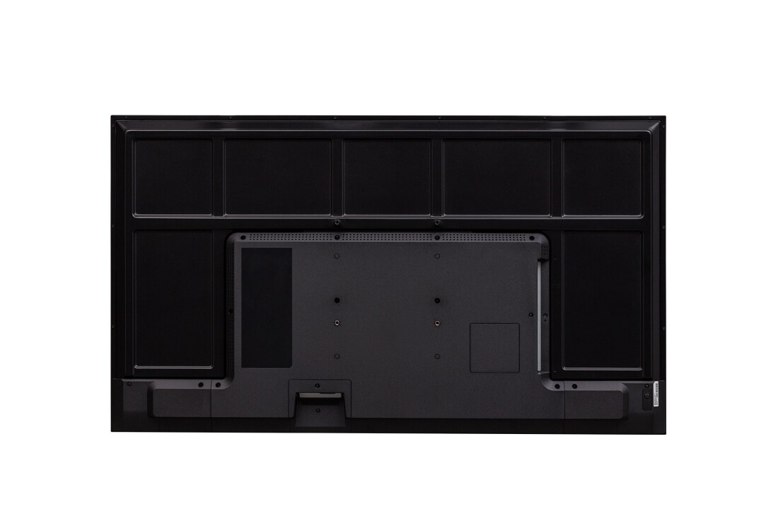 LG 55-inch UHD signage, rotatable, with standard brightness of 350 nits, Rear view, 55UL3Q-E, thumbnail 7