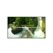 LG 55-inch UHD signage, rotatable, with standard brightness of 350 nits, Front view with infill image, 55UL3Q-E, thumbnail 1