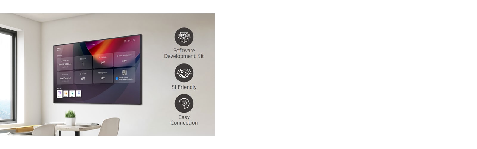 A number of tasks can be done at the same time with the intuitive UI.