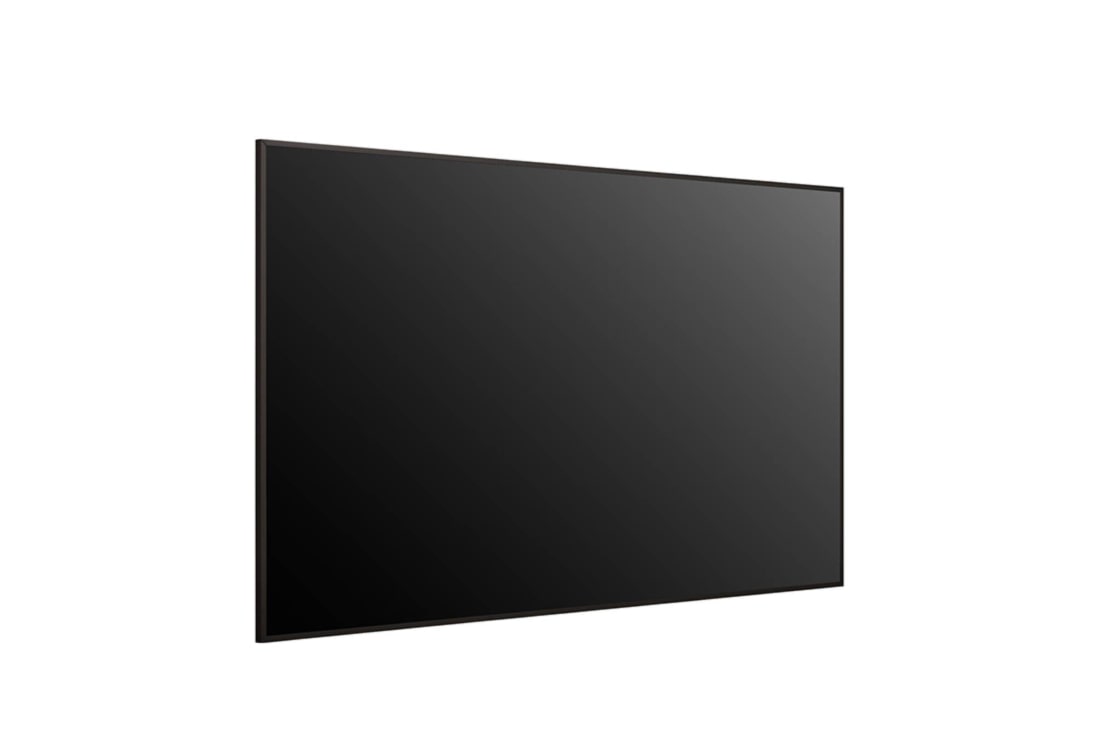 LG 75'' 4K UHD Signage&nbsp;, +45 degree side view, 75UH5Q-E, thumbnail 5