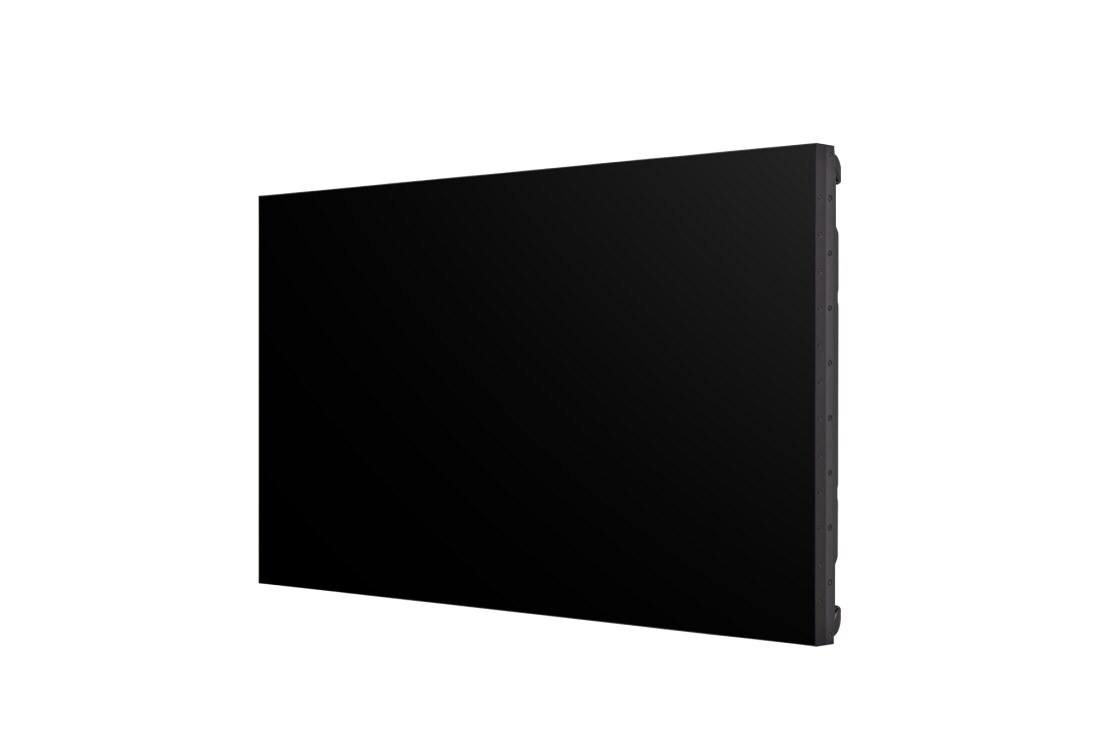 LG 55-inch FHD Video Wall with 500 nits Brightness, Slim Bezel and Multiple Connectivity Options, -45 degree side view of 55" seamless wide vision, smarter video wall, 55VM5R-H, thumbnail 3