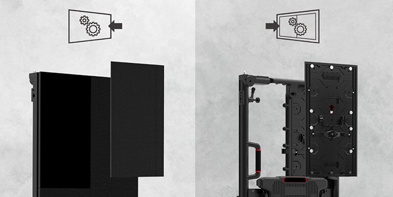 Front or Rear Serviceability