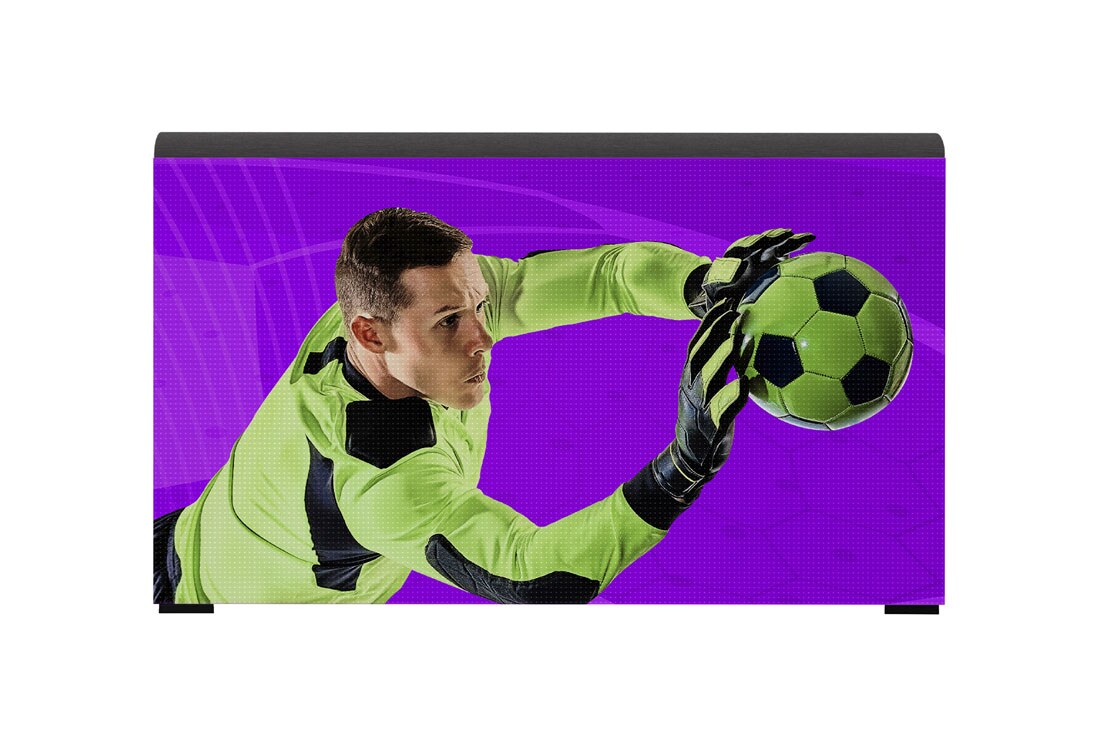 LG Outdoor LED for Stadium Perimeter, Front view with infill image, GPEJ100-GN