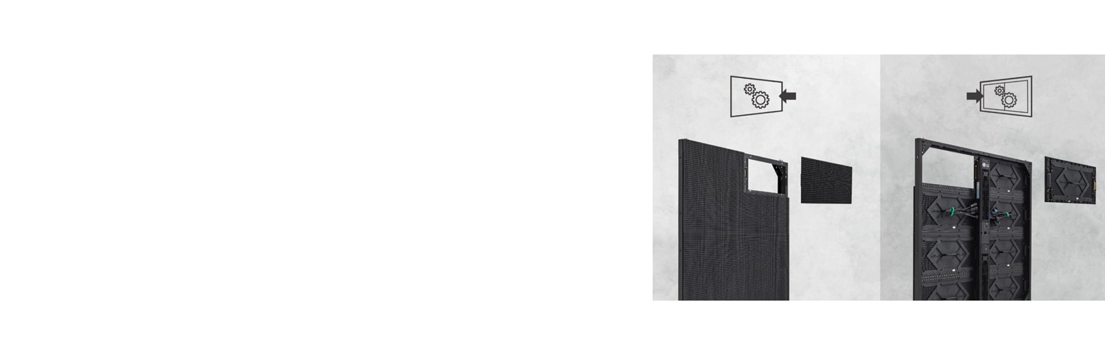 Capable of front or rear installation depending on the customers' needs.