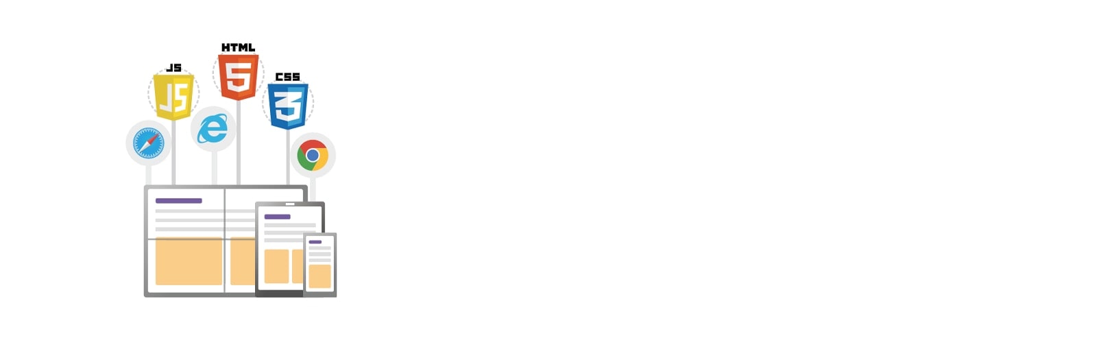 LG webOS is compatible with SCAP, HTML, CSS and JavaScript.