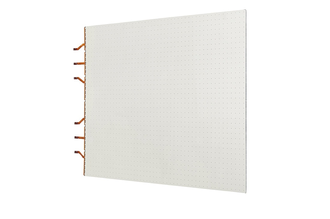 LG Transparent LED Film, -45 degree side view, LTAK140-GU, thumbnail 2